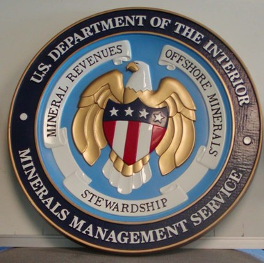 Department of Interior Seal / Minerals Management Services
